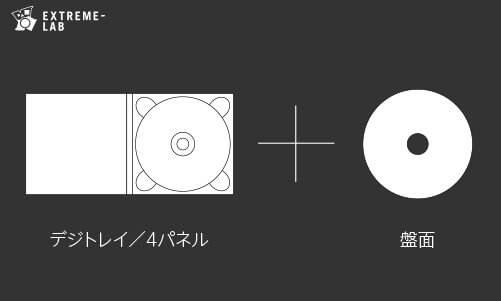 デジパック4P+盤面