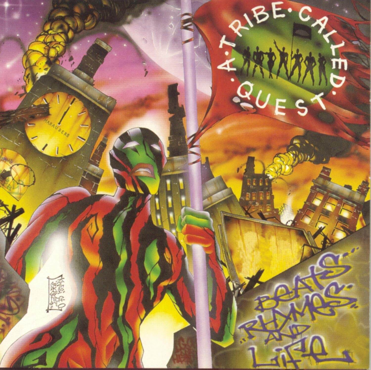 CDジャケットデザイン｜A Tribe Called Quest