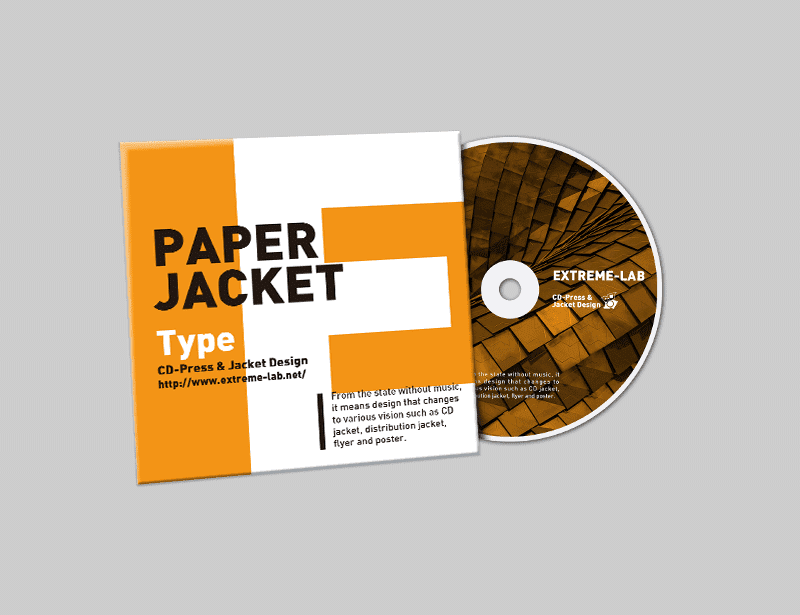紙ジャケット（E式）｜CDプレス